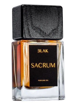 Sacrum BLAK Unisex Perfume - Elegantly designed fragrance bottle for men and women, ideal for all occasions. Buy now for a captivating scent experience.