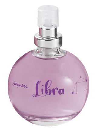 The ideal SEO image alt text for the perfume image at the provided URL would be: Libra Jequiti Womens Perfume - Exquisite Fragrance for Her. This alt text is concise, includes the product name and target audience, and incorporates relevant keywords to attract more traffic to the page