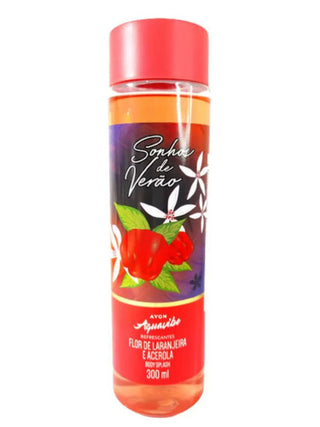 Avon Aquavibe Sonhos de Verão Flor de Laranjeira e Acerola Perfume for Women - Refreshing Floral Fragrance