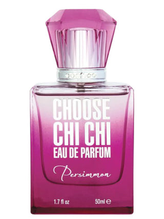 Persimmon Chi Chi Womens Perfume - Elegant fragrance bottle on white background