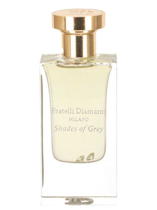 Shades of Grey Fratelli Diamanti Perfume for Women and Men - Fragrance Bottle on White Background