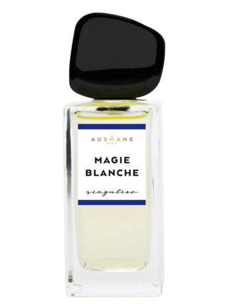 Magie Blanche Ausmane Paris Unisex Perfume - Elegant fragrance bottle on dark background