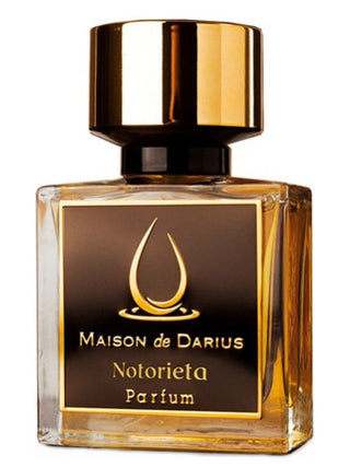 Unisex Notorieta Maison de Darius Perfume for Women and Men - Elegant Fragrance Bottle