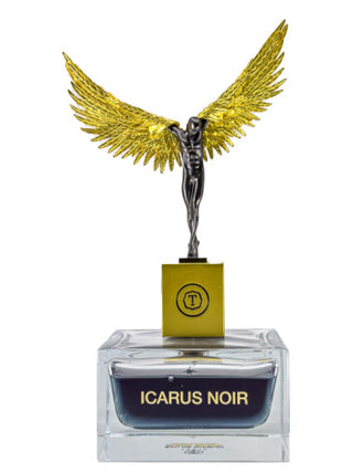 Unisex Icarus Noir Trend Perfume - Elegantly designed bottle of Icarus Noir Trend Perfumes for women and men, ideal for all occasions.