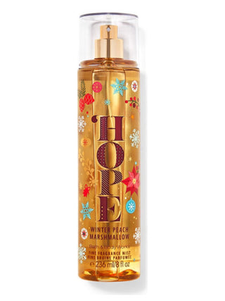 Hope Winter Peach Marshmallow Bath & Body Works Womens Perfume - Fragrance Bottle Image