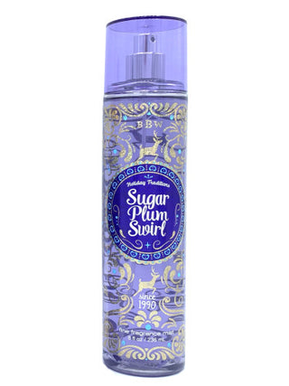 Womens Sugar Plum Swirl Bath & Body Works Perfume - Elegant and Sweet Fragrance