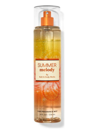 Summer Melody Bath & Body Works Womens Perfume - Floral Fragrance Bottle