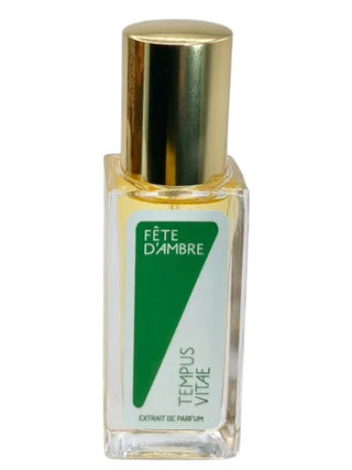 Unisex Fête DAmbre Tempus Vitae Perfume - Captivating Fragrance for Women and Men