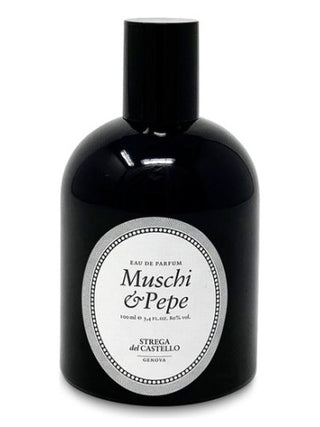 Muschi e Pepe Strega Del Castello Unisex Perfume - Elegant fragrance for men and women on white background