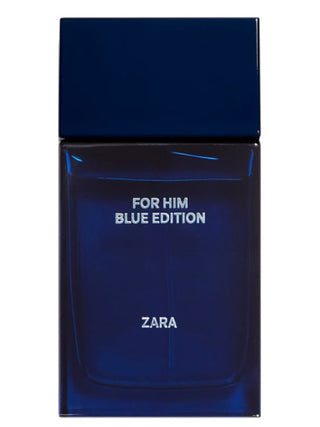 Zara For Him Blue Edition mens perfume - elegant bottle design