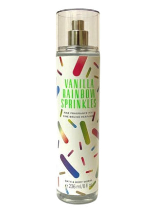 Vanilla Rainbow Sprinkles Bath & Body Works womens perfume - luxurious fragrance bottle image