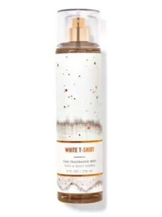 White T-Shirt Bath & Body Works Womens Perfume - Floral and Fresh Fragrance