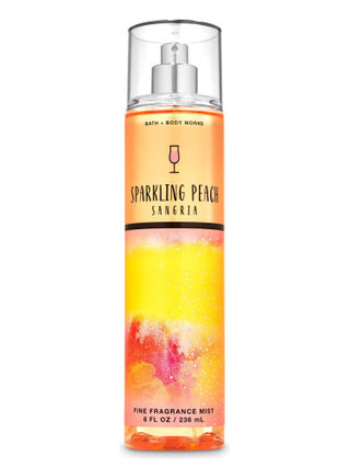 Sparkling Peach Sangria Bath & Body Works perfume for women - luxurious fragrance in a stylish bottle