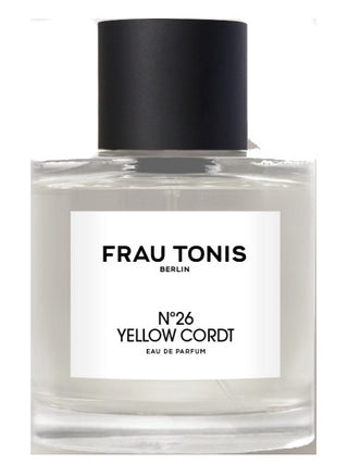 Yellow Cordt Frau Tonis Parfum No. 26 Unisex Perfume - Fragrance for Women and Men