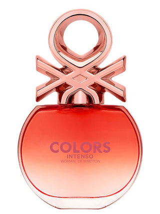 Colors de Benetton Woman Rose Intenso Perfume for Women - Floral Fragrance in Pink Bottle