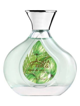 Água Fresca Água de Coco Água de Cheiro Womens Perfume - Exotic fragrance bottle on white background