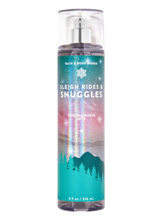 Womens Sleigh Rides & Snuggles Perfume by Bath & Body Works - Fragrance Bottle Image