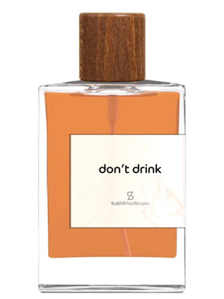 Unisex perfume Dont Drink Subhi Khalilbayov - Fragrance for Women and Men