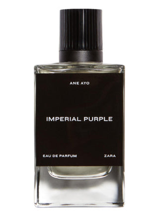 Imperial Purple Zara Mens Perfume - Elegant fragrance bottle on white background