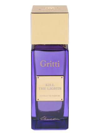 Kill The Lights Gritti unisex perfume for women and men - luxury fragrance bottle on white background