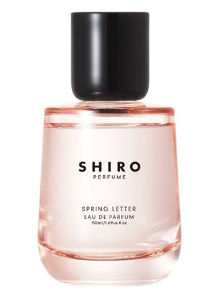 Spring Letter Shiro Womens Perfume - Floral Fragrance in Elegant Bottle