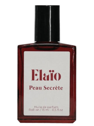 Peau Secrète Elaïo unisex perfume for women and men - luxury fragrance bottle on white background