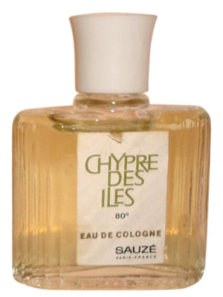 Chypre des Iles Sauzé Womens Perfume - Elegant fragrance bottle on white background