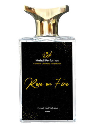 Rose On Fire Mahdi Perfumes for Women and Men - Luxury Fragrance Bottle Image