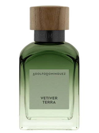 Vetiver Terra Adolfo Dominguez Mens Perfume - Fragrance Bottle Image