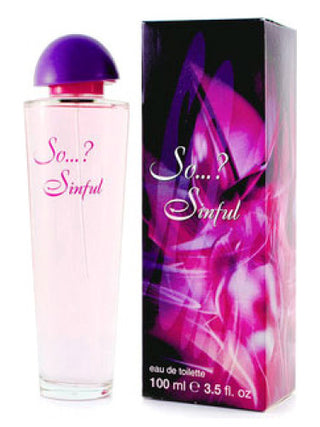 Sinful So...? womens perfume - elegant bottle design - irresistible fragrance - So...? brand - buy now