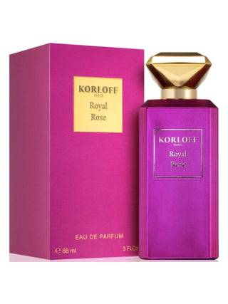 Royal Rose Korloff Paris Womens Perfume - Exquisite floral fragrance in a luxurious bottle | Buy now for an enchanting scent experience