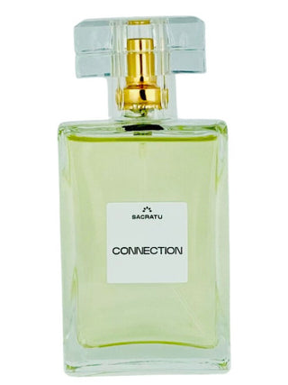 Connection Sacratu Mens Perfume - Exquisite fragrance bottle on white background