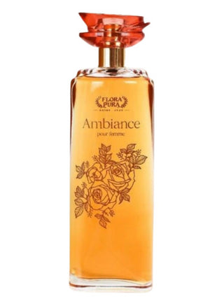 Ambiance Flora Pura womens perfume - Exquisite floral fragrance in elegant bottle