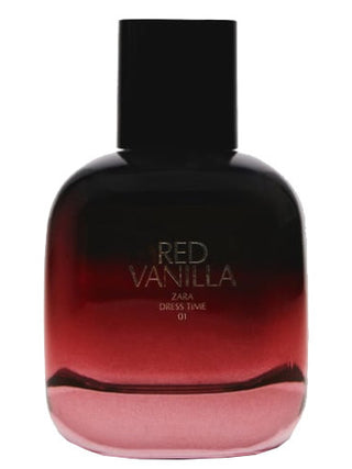 01 Red Vanilla Zara Womens Perfume - Elegant fragrance in a red bottle