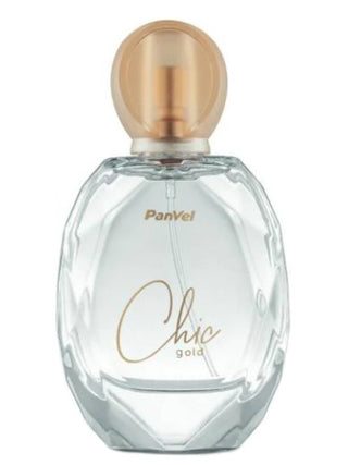 Chic Gold PanVel Womens Perfume - Elegant fragrance in a gold bottle