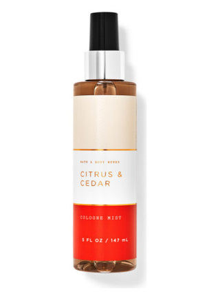 Citrus & Cedar Cologne Mist by Bath & Body Works for Women and Men - Refreshing Unisex Fragrance