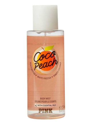 Victorias Secret Coco Peach Perfume for Women - Elegant Fragrance Bottle