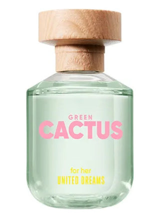 United Dreams Green Cactus For Her Benetton Perfume for Women - Fragrance Bottle Image