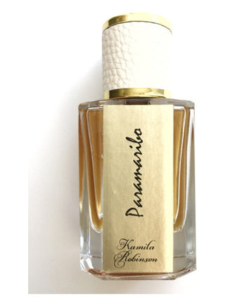 Paramaribo Kamila Robinson perfume for women - elegant fragrance bottle on white background