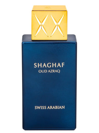 Shaghaf Oud Azraq Swiss Arabian Perfume for Women and Men - Luxury Fragrance Bottle