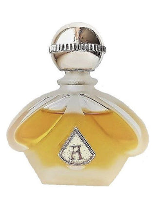 Anonss Dzintars for women perfume - elegant fragrance bottle on white background