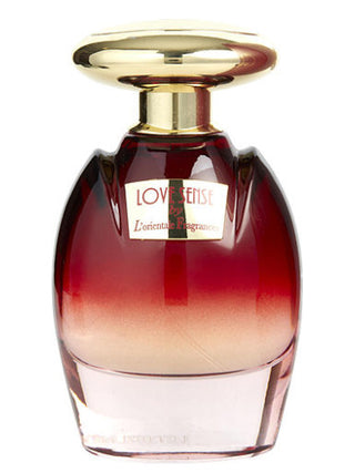 Love Sense Red LOrientale Fragrances for Women - Exquisite perfume bottle with alluring red design - Best womens fragrance for a captivating scent - Buy now for a mesmerizing experience