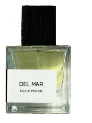 Del Mar Day Three perfume for women and men - elegant fragrance bottle on white background