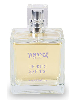 Womens Fiori di Zaffiro LAmande Perfume - Elegant floral fragrance in a blue bottle