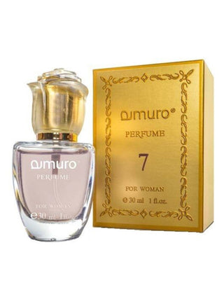 Amuro 7 Dzintars womens perfume - captivating fragrance in a sleek bottle