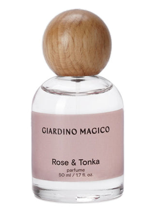 Rose & Tonka Giardino Magico Perfume for Women and Men - Floral Fragrance in Elegant Bottle