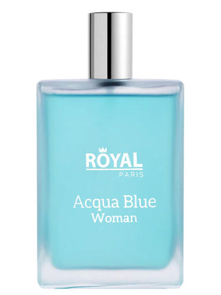 Royal Paris Acqua Blue Woman Água de Cheiro Perfume for Women - Exquisite fragrance bottle on a white background