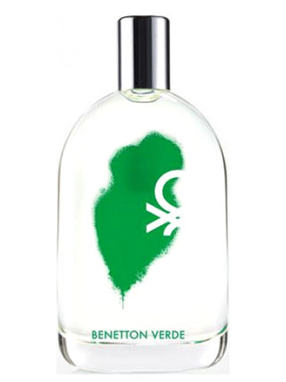 Benetton Verde Man Benetton for Men - Refreshing Mens Cologne in Green Bottle