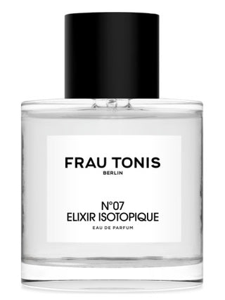 No. 07 Elixir Isotopique Frau Tonis Parfum for women and men - Unisex Fragrance Bottle - Perfume Image