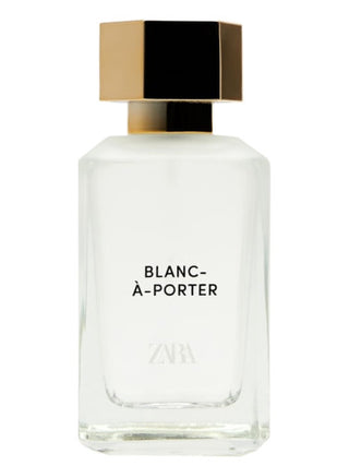 Zara Blanc-à-Porter Layering Enhancer Fragrance for Women - Elegant perfume bottle on white background